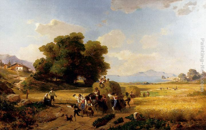Franz Richard Unterberger The Last Day Of The Harvest